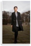 military coat by Mon Cherries | Style my Fashion