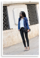 Blue and Black: Muubaa Total Look | Style my Fashion