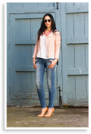 Coral Flowers and Denim | Style my Fashion