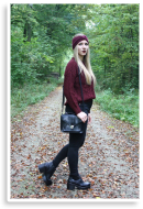 So autumn with bordeaux. | Style my Fashion