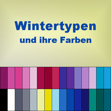 Die Wintertyp Farben (Typberatung)